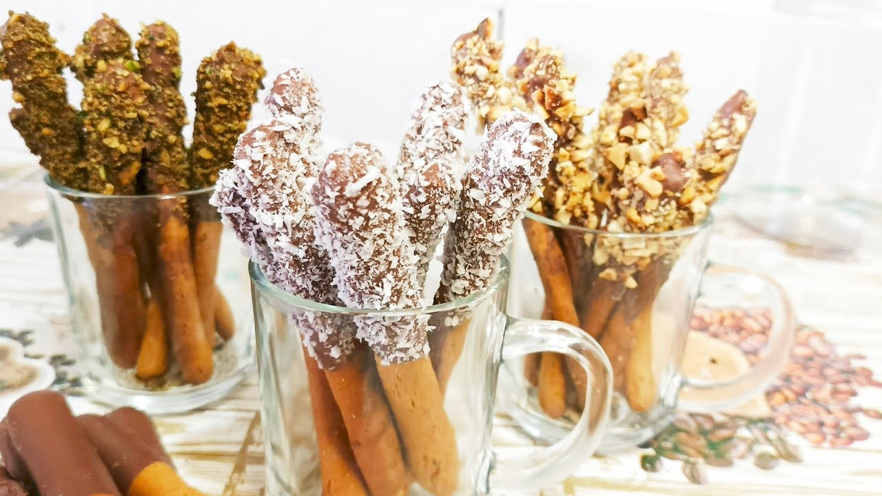 أصابع البسكوت بدون جلوتين رائعه جدا