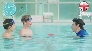 HEALTHY LIVING | Disney Pool Games For Kids! Fun Swimming Skills Game | Official Disney UK screenshot 3