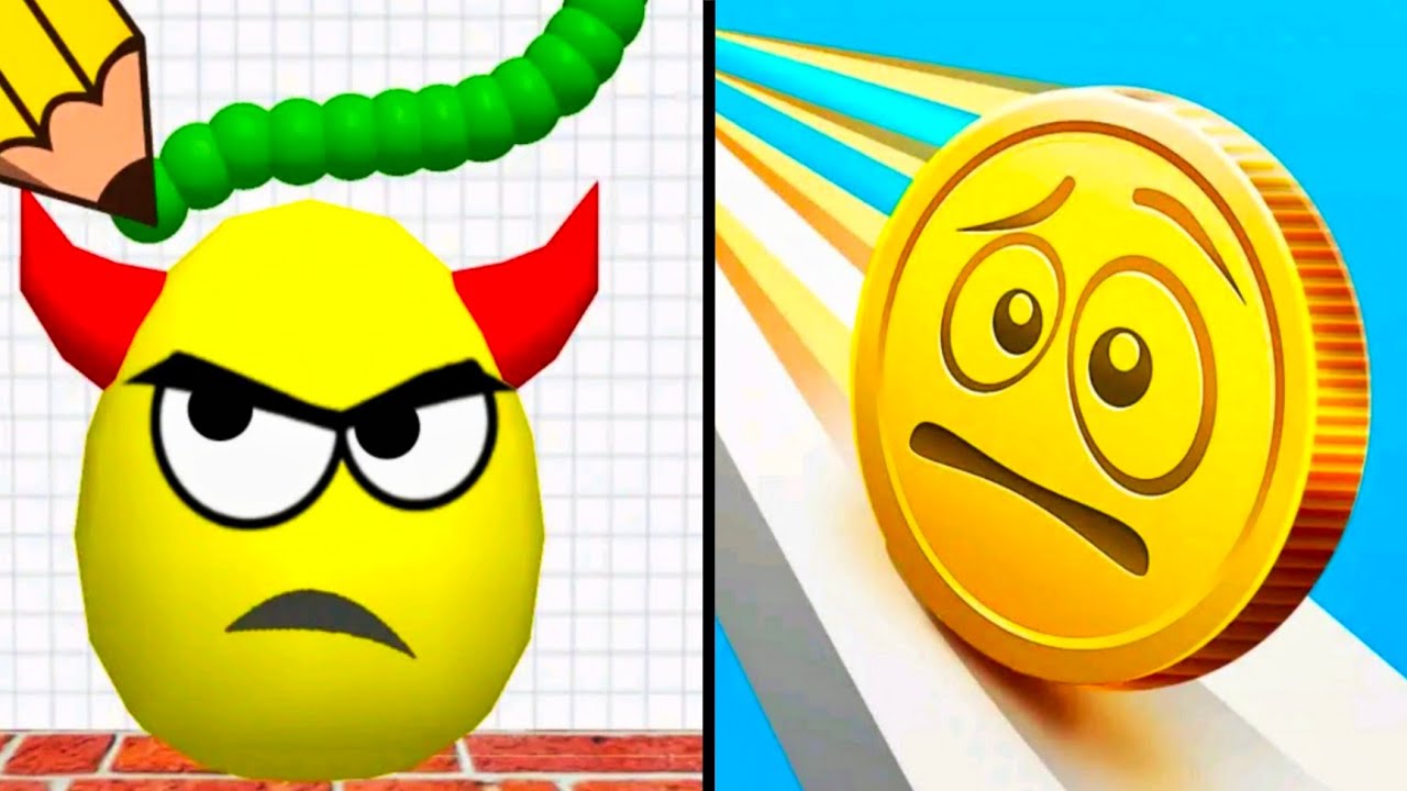 Draw To Smash vs Coin Rush - All Levels Gameplay (Android,iOS) Part 3