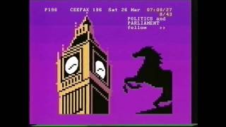 BBC1 Pages From Ceefax - Sat 26 Mar 1994 - Twilight Break
