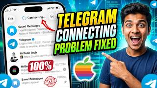 Telegram Connecting... Problem Fixed on iPhone [100%] How to Solve Telegram Messenger Connecting...