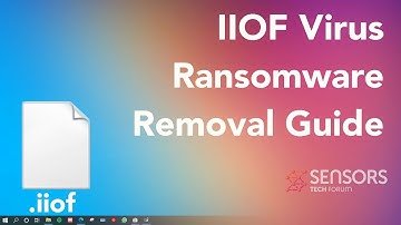 IIOF VIrus [.iiof Files] - Remove + Decrypt Guide [Free Fix]