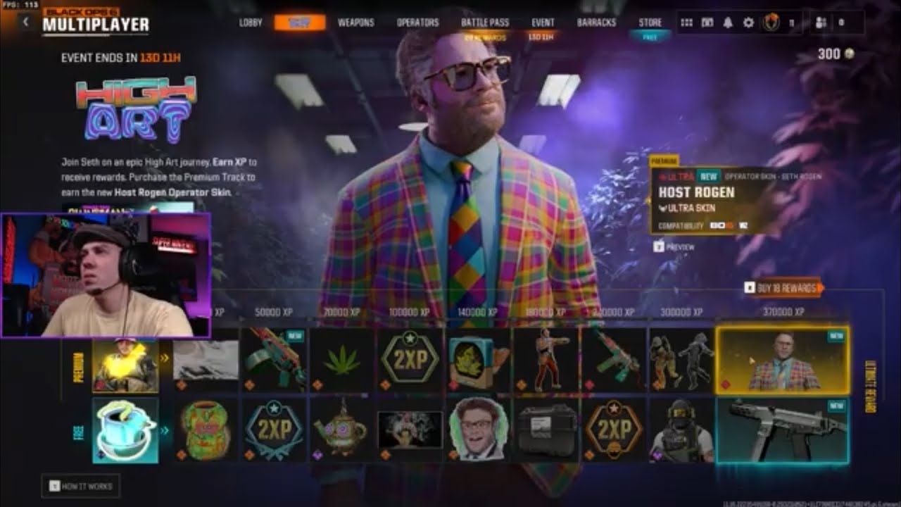 *NEW* Seth Rogan's 'HIGH ART' Event Review! | Call of Duty - YouTube