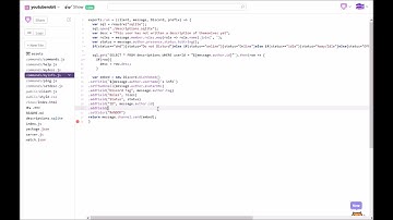Quick and Easy Coding Discord Bot! (Episode 5) Quick and easy SQLite databases!