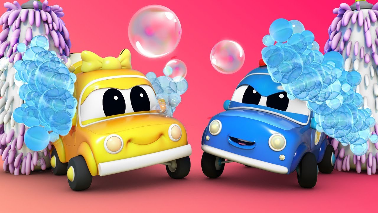 Get clean with car babies at the carwash Baby Trucks Car City World