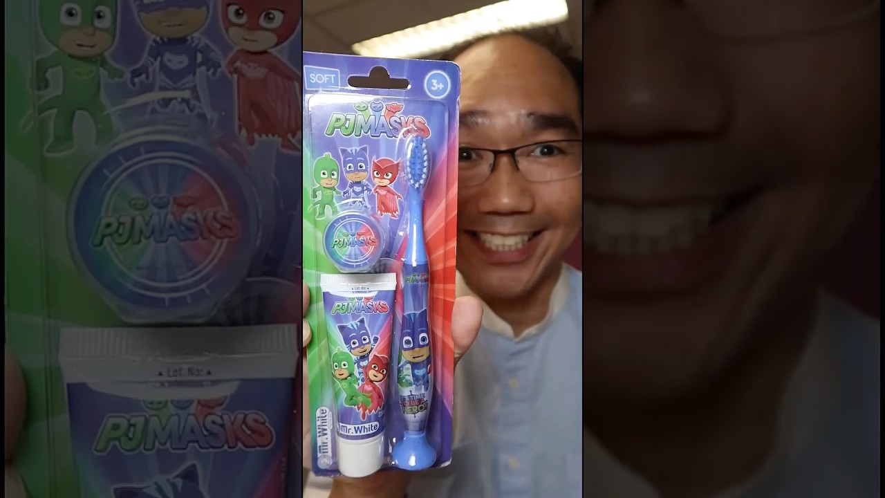 @DentalDigest 🟣 PJ Masks Toothbrush from Bulgaria 🇧🇬 & Turkey 🇹🇷