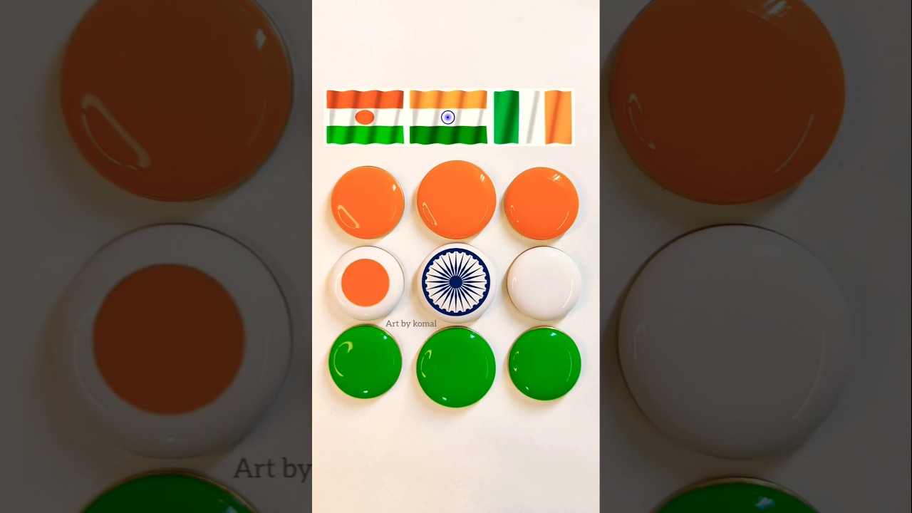 🇳🇪🇮🇳🇮🇪 | jana gana mana | water drops art 