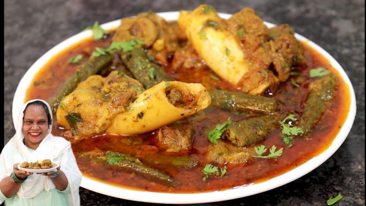 Bhindi Gosht Ka Salan Bhindi Gosht Recipe Mutton Curry Recipe