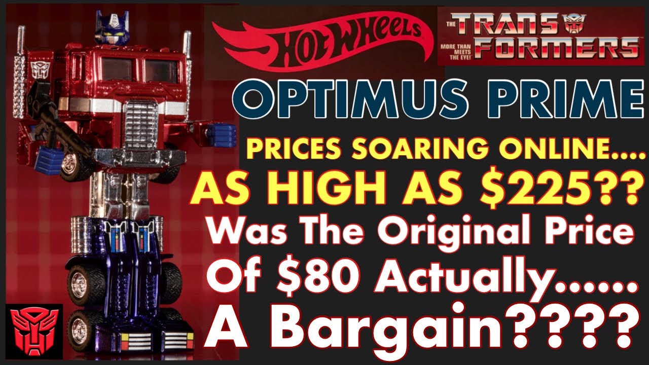 HOT WHEELS TRANSFORMERS – Exclusive Optimus Prime Soaring To $225