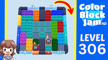 Color Block Jam Level 306 Solution Walkthrough