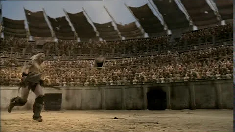 Spartacus Ep 5 #5 - Teocoles nell'area contro Crixus e Spartacus