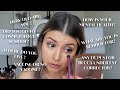 Q&A WHILE GETTING READY IN NATURAL LIGHTING | WHAT MAKEUP ACTUALLY LOOKS LIKE IN REAL LIFE