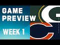 Green Bay Packers vs. Chicago Bears | 2023 Week 1 Game Preview