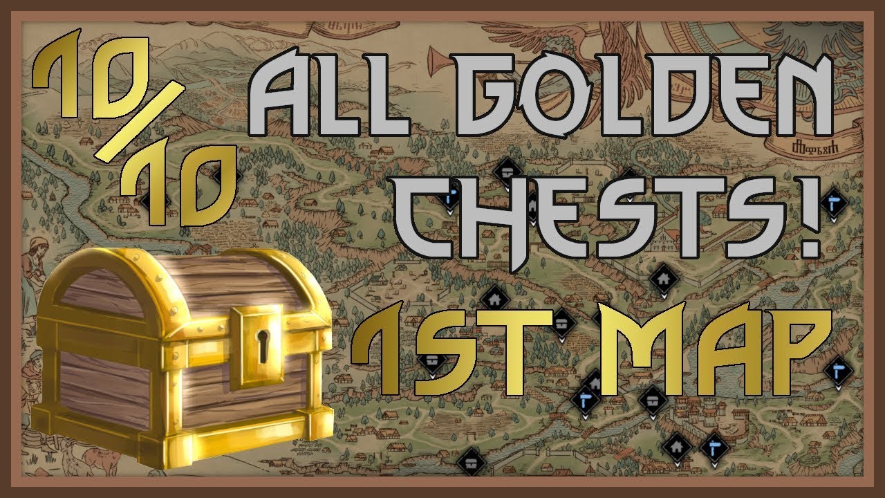3X GOLDEN Chests! No Fighting! Best Loot Locations!