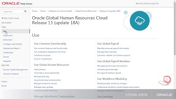 Cross-Product Features | Using the Oracle Help Center