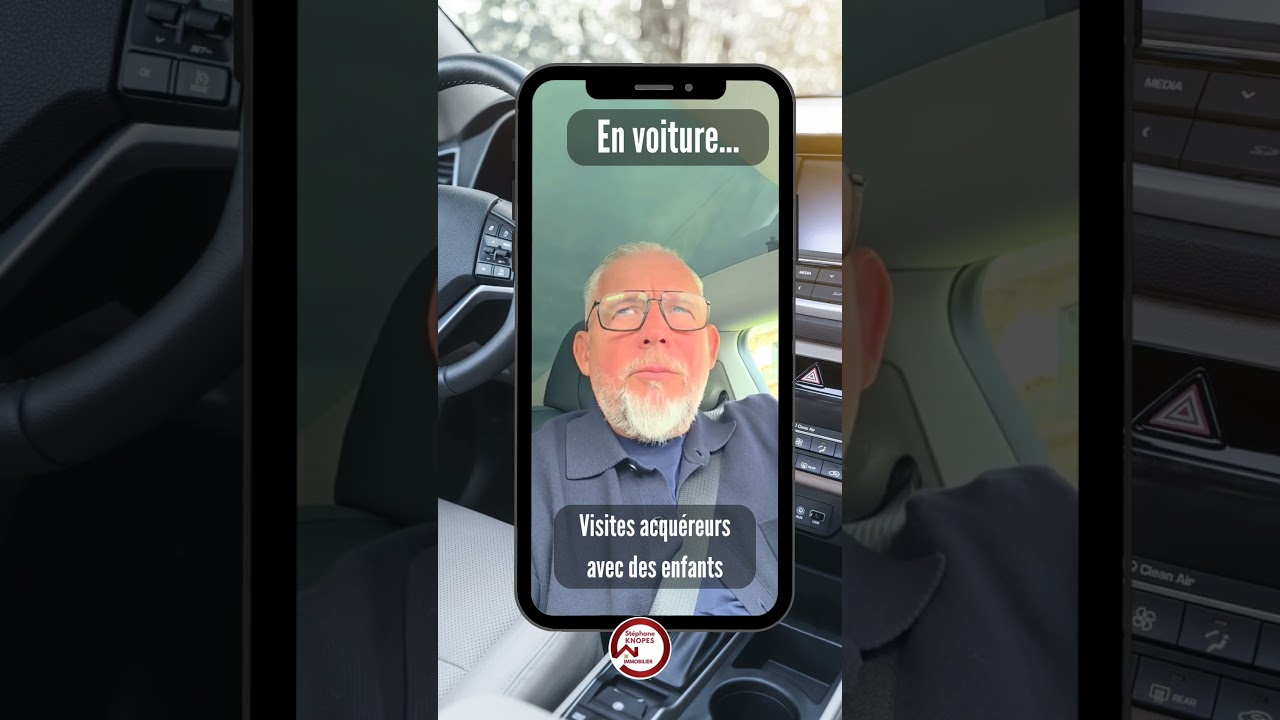 Visites immobilières et enfants...