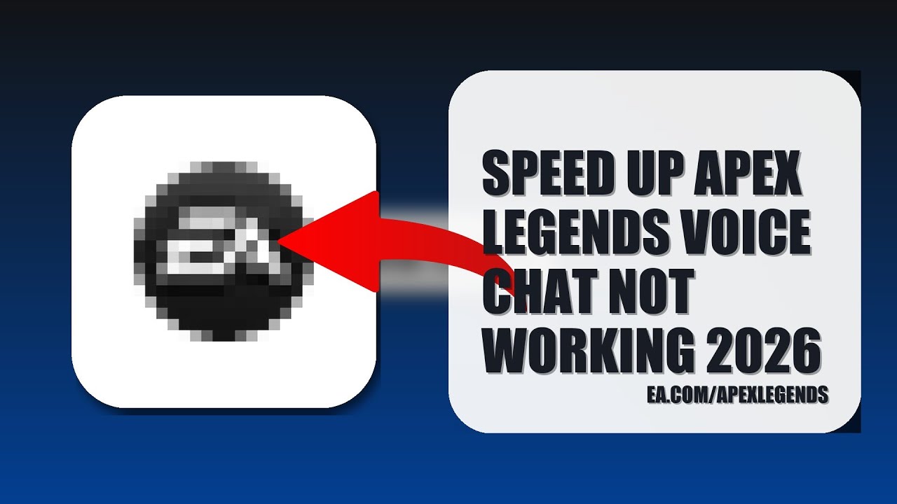 How To Speed Up Apex Legends Voice Chat Not Working 2026 (EASY GUIDE)