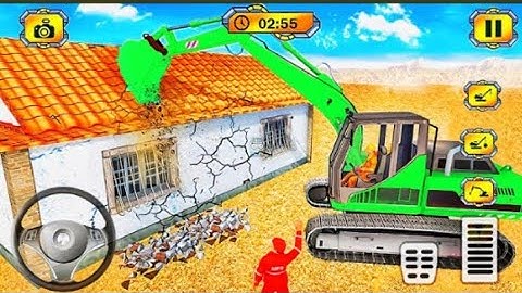 🔥New Large City Road Construction Gameplay 🚧 - Android Gameplay 