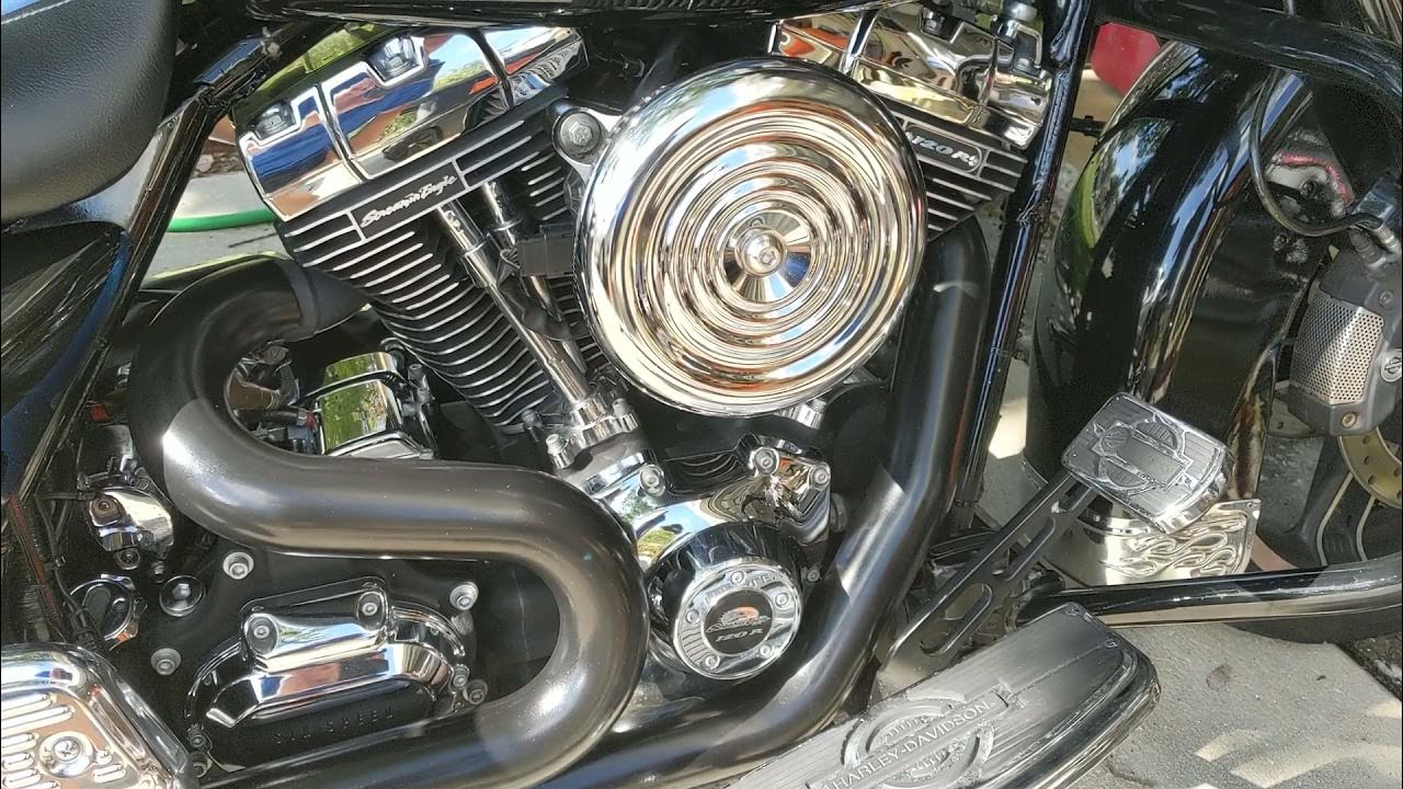 Harley Davidson Exhaust barbecue paint video followup YouTube