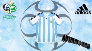 Camiseta Titular - Home Jersey Argentina Afa 2006 FORMOTION Adidas