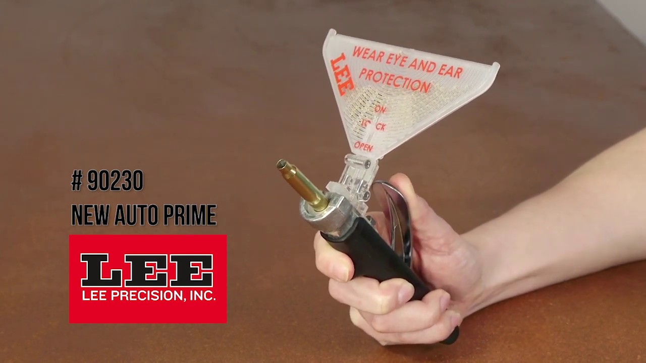 LEE New Auto Prime Hand Priming Tool 90230 Demonstration - Pro-Tactical  Australia - YouTube