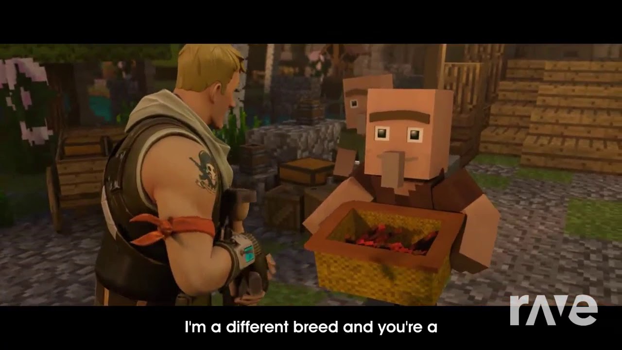 A Fighter Best Vs Fortnite ♪ - ♪Bad Fighter & Makebabi.Es | RaveDJ