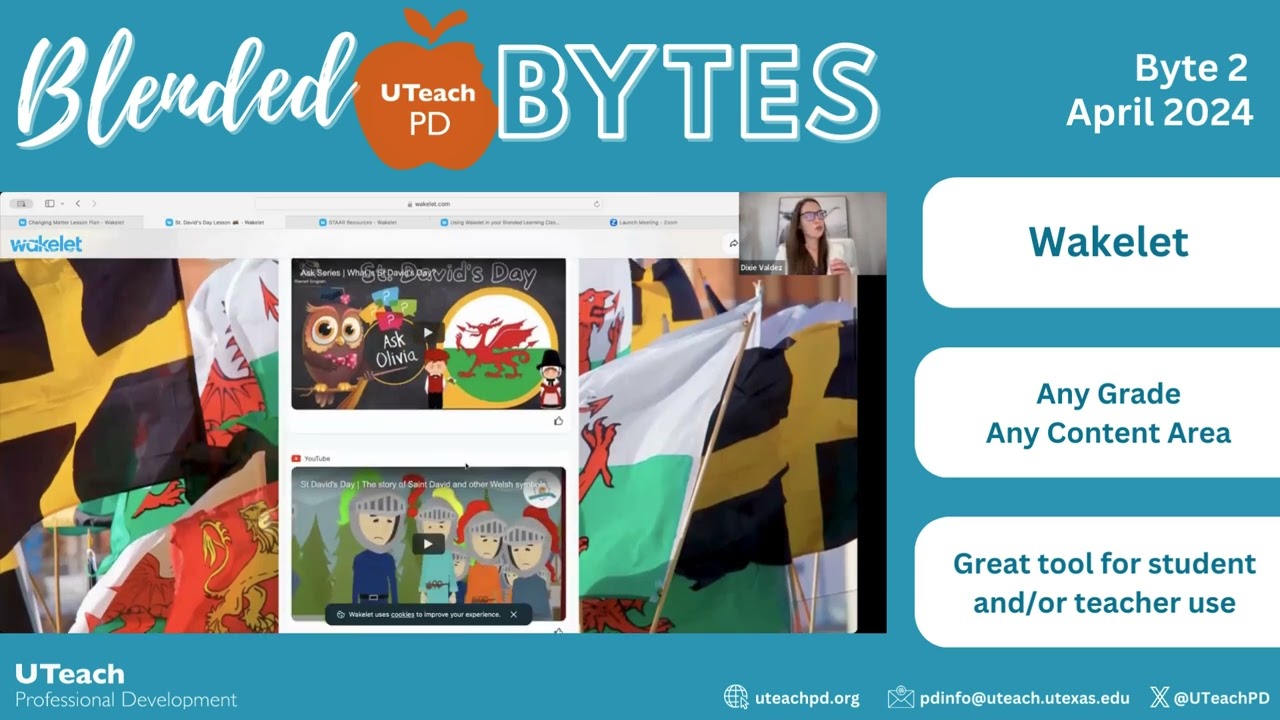 UTeach PD April Blended Byte: Wakelet