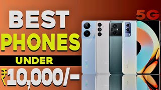 5G Phone |Top 5 Best & All Rounder Phones Under 10000 in 2023| sAmoled Display| Best phone under 10k