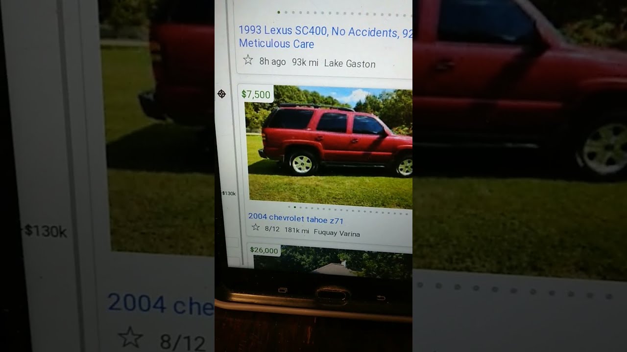 2004 Chevy Tahoe Z71 181k 7 500 Nice Suv