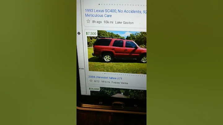 2004 chevy Tahoe z71 181k 7,500 nice suv