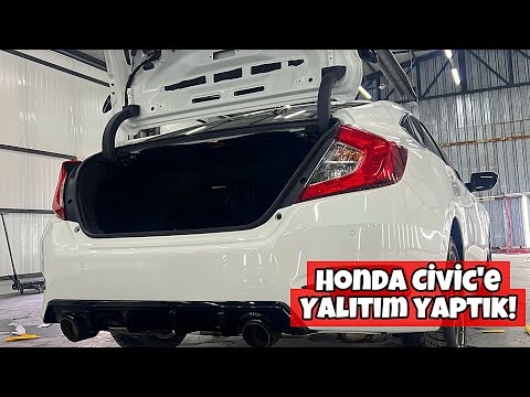 Honda Civic'e Yalıtım Yaptık | Uygun Maliyete Neyi Çözdük! | Otomobil Günlüklerim