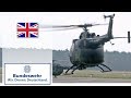 Bo 105 helicopter flypast: the pilots of the Bundeswehr say goodbye to a legendary helicopter