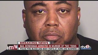 Bail bondsman arrested in murder of two teens
