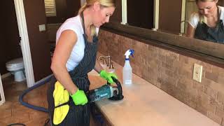 Marble Countertop Polishing Scottsdale, AZ  with Tile Girl