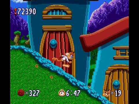 SNES Longplay [032] Bubsy in Claws Encounters of the Furred Kind (US)