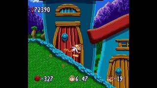 SNES Longplay [032] Bubsy in Claws Encounters of the Furred Kind (US)