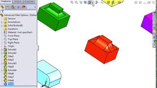 Celebrity SolidWorks Part Modeling 03 Advanced Fillets   01 Fillet Options Net Worth