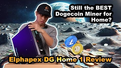 Elphapex DG Home 1 Review - Still the BEST Dogecoin Miner for Home?