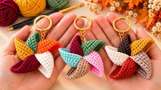 You Won’t Believe What This Easy Crochet Pinwheel Turns Into! 🍂