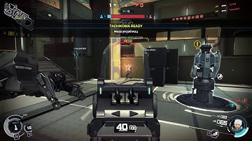 GitS: SAC - First Assault Online - Terminal Conquest Cyber Ward - Batou gameplay