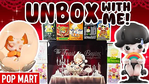 BIG POPMART BLIND BOX UNBOXING! SKULLPANDA FULL SET!!