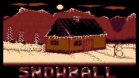 ATARI XL / XE =+ SNOWBALL += MERRY CHRISTMAS 2021