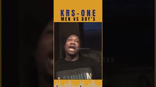 Men vs Boys #krsone #inpiration #motivation #shorts