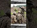 Javelin Missile Firing Team Takes Position on Hill