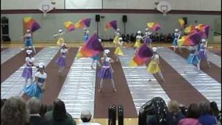 2010 Dover Winter Guard @ Dover HS.avi