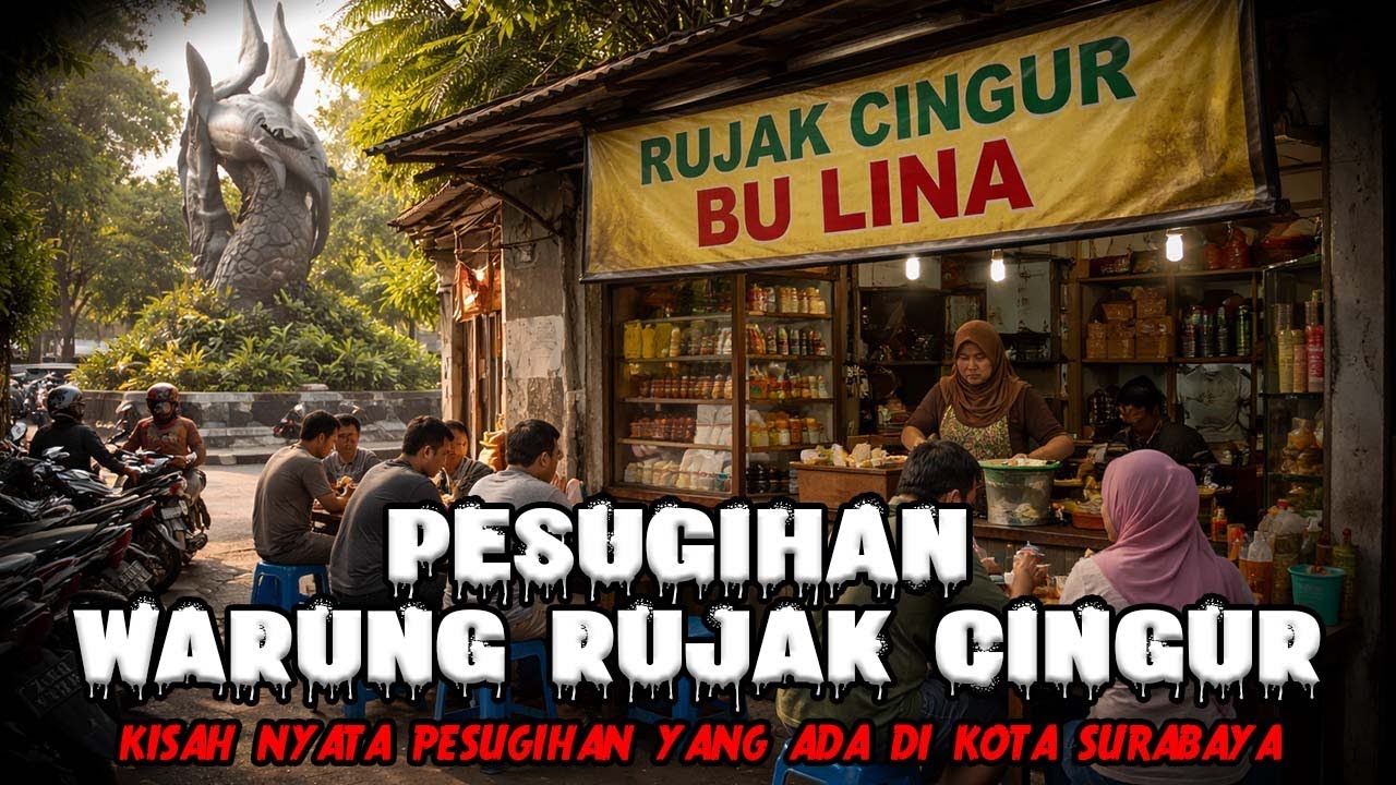 KISAH NYATA PESUGIHAN WARUNG RUJAK CINGUR BU LINA DI SURABAYA