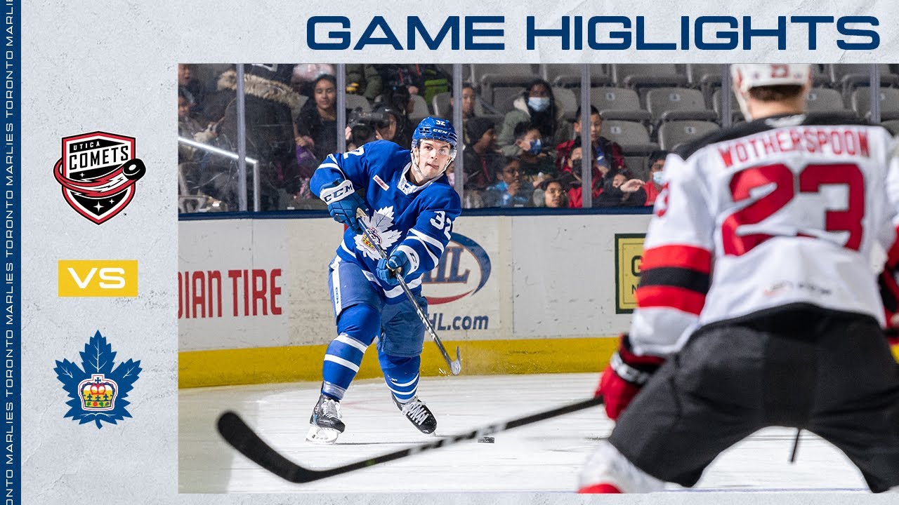 Toronto Marlies Top Utica Comets In Family Day Matchup – Toronto