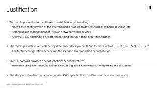 5G-MAG Workshop - Media Production over 5G NPN - SA4 Study Item on Media Production over 5G NPN
