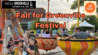A day and A Life at Downtown Greenville SC|Fall for Greenville Festival