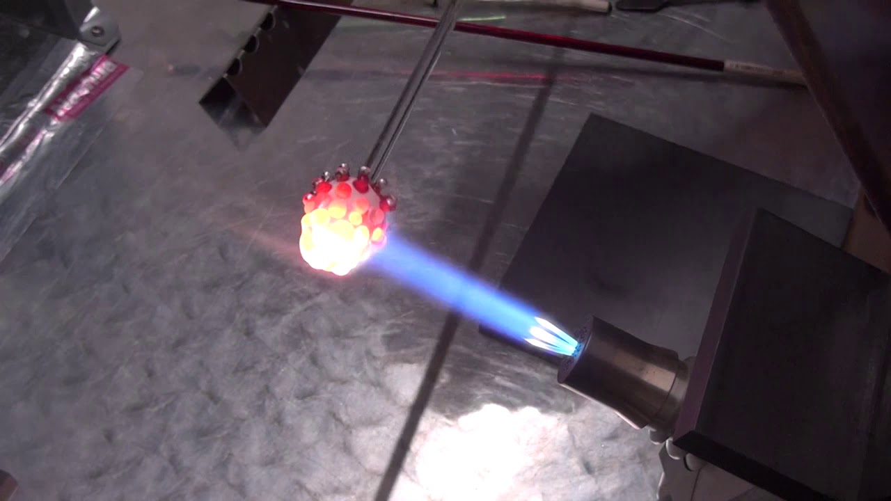 Reverse Glassblowing: Easter Egg